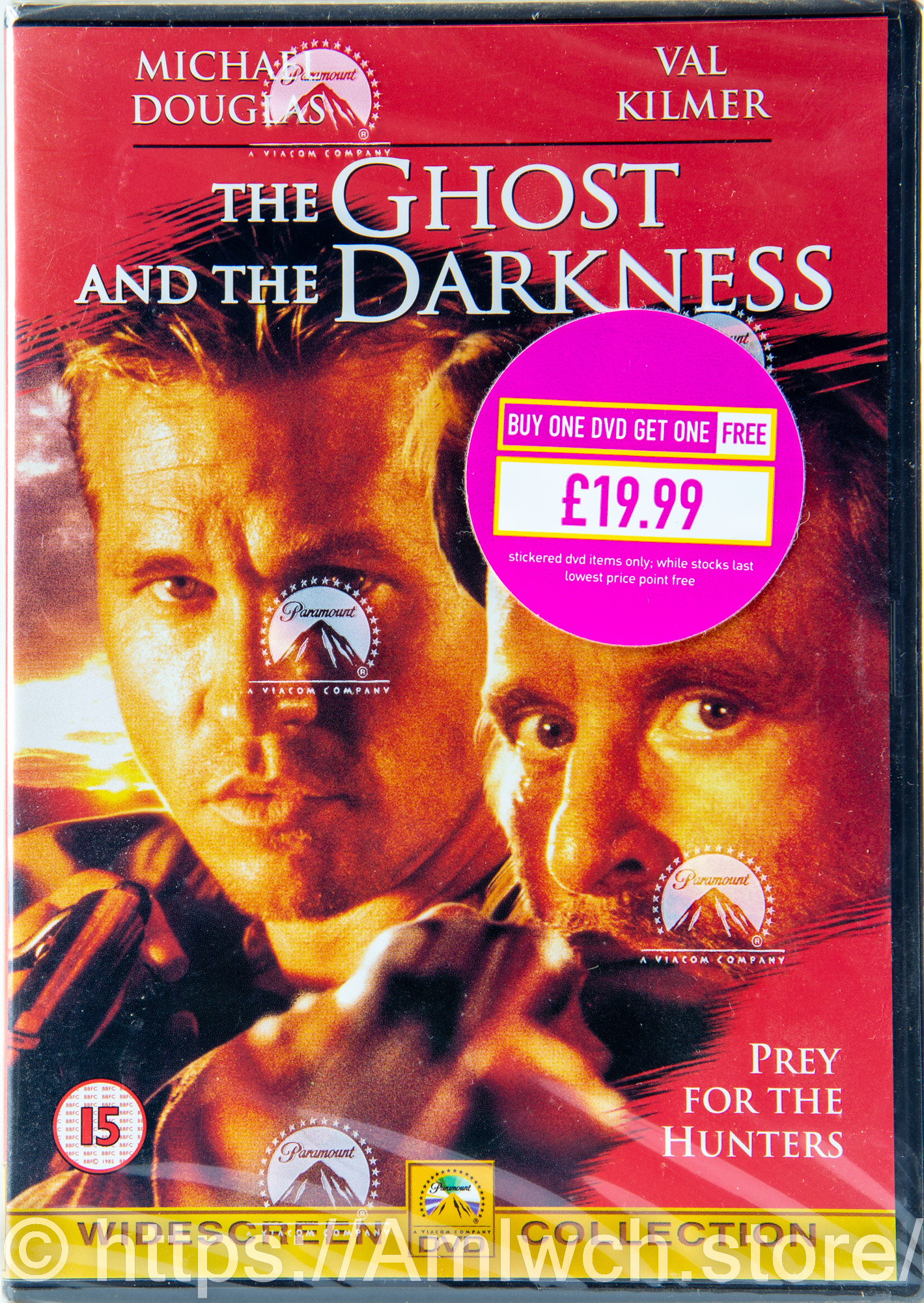 Ghost And The Darkness The DVD Amlwch Store