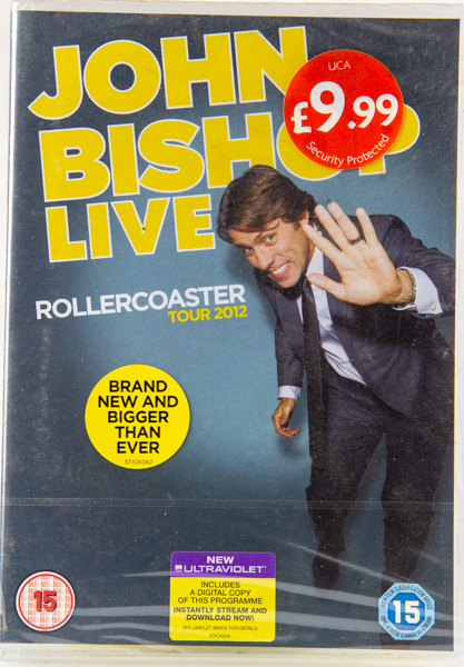 John Bishop Live Rollercoaster Tour 2012 DVD Amlwch Store